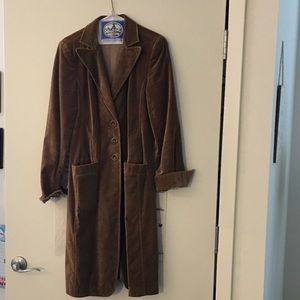 Light Brown Velvet Jacket